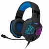 Ausinės su mikrofonu SVEN AP-U980MV juodas-mėlynas (USB, LED, 7.1), SV-015633