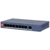 Šakotuvas Switch DAHUA CS4009-8ET1GT-60 Switch type Managed Switch layer L2 9xRJ-45 jungtys RJ-45 Ports Type Gigabit Ethernet (10/100/1000) 8xFast Ethernet (copper) jungtys quantity 1xGigabit Ethernet (copper) jungtys quantity Power over Ethernet (PoE) Yes CS4009-8ET1GT-60