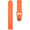 Išmaniojo laikrodžio Xiaomi Mi silikoninis dirželis, Oranžinės spalvos, 22mm
