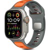 Tech-Protect IconBir Line apyrankė skirta Apple Watch 44 / 45 / 46 / 49 mm – pilkos spalvos-oranžinės spalvos