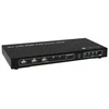 Techly 4x1 USB HDMI KVM Switch 4Kx2K IDATA KVM-HDMI4U KVM jungiklis Juoda