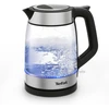 Tefal Glass Virdulys KI605830 electric virdulys 1.7 L 2200 W Juodas, Sidabrinis, Transparent