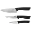 Virtuvinių peilių komplektas TEFAL Comfort, juodos sp., 9cm, 12cm, 15cm, 3 vnt.