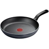 TEFAL keptuvė | H0560642 | Kepimui | 28 cm skersmuo | Tinka indukcinei kaitlentei | Fiksuota rankena | Juodas