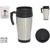 Plieninis termo puodelis 450 ml, 16,5 x 11,5 x 8 cm, KITCHEN&GO