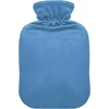 Hot water bottle 2 L with removable washable cover mix colours