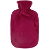 Hot water bottle 2 L with removable washable cover mix colours