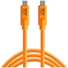Tether Tools CUC15-ORG USB cable USB 3.2 Gen 1 (3.1 Gen 1) 4.6 m USB C Oranžinis