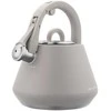 Virdulys, Plieninis virdulys su švilpuku, 2,5 l, matinės pilkos spalvos, indukcinis, klausberg kb-7949