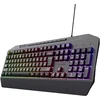Klaviatūra žaidimams Trust GXT836 EVOCX su laidu membraninė su pašvietimu juoda