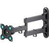 TV PRIEDŲ SIENINIS LAIKIKLIS / 10-35"/ Juodas R4-B ONKRON