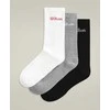 U CREW LOGO SOCK 3PK / MULTICOLOUR WU00084511ZAAL ()