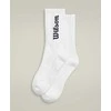 U CREW LOGO SOCK / BRIGHT Baltas/CLASSIC NAVY WU00017411ZACL (0194979230305)
