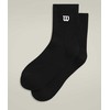 U QUARTER-LENGTH SOCK / Juodas WU00015511BKAS (0194979395912)