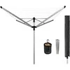 Ubiquiti Brabantia Besis. džiov. Lift-O-Matic Advance 60 m - Metallic Pilkas