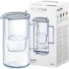 Vandens filtravimo indas Aquaphor Glass, pilkas 2,5 l