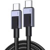 „Ugreen“ C tipo 2.0 „Edge“ į C tipo 2.0 „Edge“ 5A duomenų kabelis, 2 m, juodas