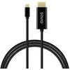 Savio USB-C į HDMI laidas, matomos jungtys