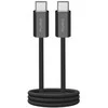 PURO PUCCCFABK415MTBLK, 1.5 m, USB C, USB C, USB 2.0, 0.48 Gbit/s, Juodas