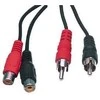 Kabelis Goobay RCA (Cinch) x2 - RCA (Cinch) x2 1,5m juoda (50025)
