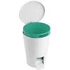 Tatay Bathroom pedal bucket 5L Diabolo žalias