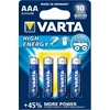Varta Batterie Alkaline Micro AAA LR03 1 5V 4er Longlife