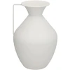 Vaza, baltas metalas, 15.5D x 36 x 24 cm, DECORLIFE