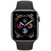 Išmanusis laikrodis Apple Watch Series 4 GPS 40mm Pilko aliuminio korpusas su juodu dirželiu, A1977
