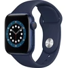Išmanusis laikrodis Apple Watch Series 6, GPS, 40mm Mėlyno (Mėlyna) korpuso su mėlynu (Deep Navy) sportiniu dirželiu - Regular LT