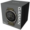 Išmanusis laikrodis Garmin Enduro 4 Bare Ti w/Olive ComfortFit Fabric Band