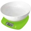 Virtuvinės svarstyklės su dubeniu Rosberg R51651Q, 5kg., 2 x AAA baterijos, LED ekranas, žalios