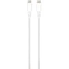 Vivanco kabelis USB-C – USB-C LongLife įkrovimas 1,5 m, baltas (62398)