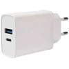 Vivanco įkroviklis USB-A/USB-C PD3 20W, baltas (62401)