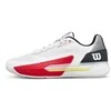 WILSON TENISA APAVI VIRIESU RUSH TOUR 5 Baltas / Juodas / Infrared WRS338240E085 ()