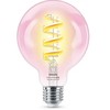 Lemputė Wiz Philips Smart WiFi Filament Clear G95 RGB | E27 | 6.3 W | Full colour