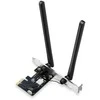 Mercusys | AXE5400 Tri-Band Wi-Fi 6E Bluetooth PCI Express adapteris