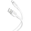 XO kabelis NB212 USB - Lightning 1,0 m 2,1A baltos spalvos