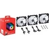 XPG (ADATA) XPG Vento 120 ARGB PWM ventiliatorius, juodas, 3 vnt. pakuotėje (VENTO120ARGBPWM3C-BKCWW)