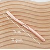 Grandininis pjūklas Bamboozy Metalinis Dermaplaningo Veido ir Antakių Skustuvas – Rose Gold