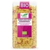 Grandininis pjūklas Ekologiški kukurūzų dribsniai su liofelizuotomis braškėmis, BIO PLANET, 250 g.