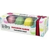 Grandininis pjūklas FRUIT MACAROONS dekoratyvūs vaisiniai muilai (4 x 50 g) – LA DIVA