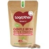 Grandininis pjūklas Geležies papildas su B vitaminais GENTLE IRON TOGETHER RAW, 30 kaps.