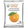Grandininis pjūklas Orange Oranžinis Ajurvedinė apelsinų žievelių veido kaukė "Oranžinis Peel" HERBALS, 20 g
