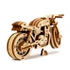 Dėlionė WOODEN CITY 3D Medinis Puzzle Cafe Racer Motociklas