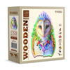 Hobilt Medinė dėlionė Woodencity Dapper Owl 150, detalių