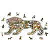 Wooden city Medinė dėlionė Woodencity, Lion Roar, 250 detalių