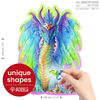 Hobilt Medinė dėlionė Woodencity Magnificent Dragon, 150 dalių