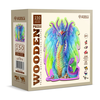 Hobilt Medinė dėlionė Woodencity Magnificent Dragon, 150 dalių