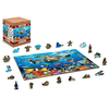 Wooden city Medinė dėlionė Woodencity Ocean Life, 500 detalių
