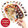 Medinė dėlionė Woodencity Stylish Bear, 250 detalių
